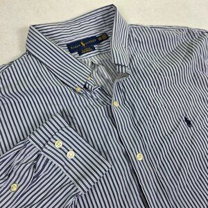 Ralph Lauren XXL Classic Fit Stripe Button Up Shirt